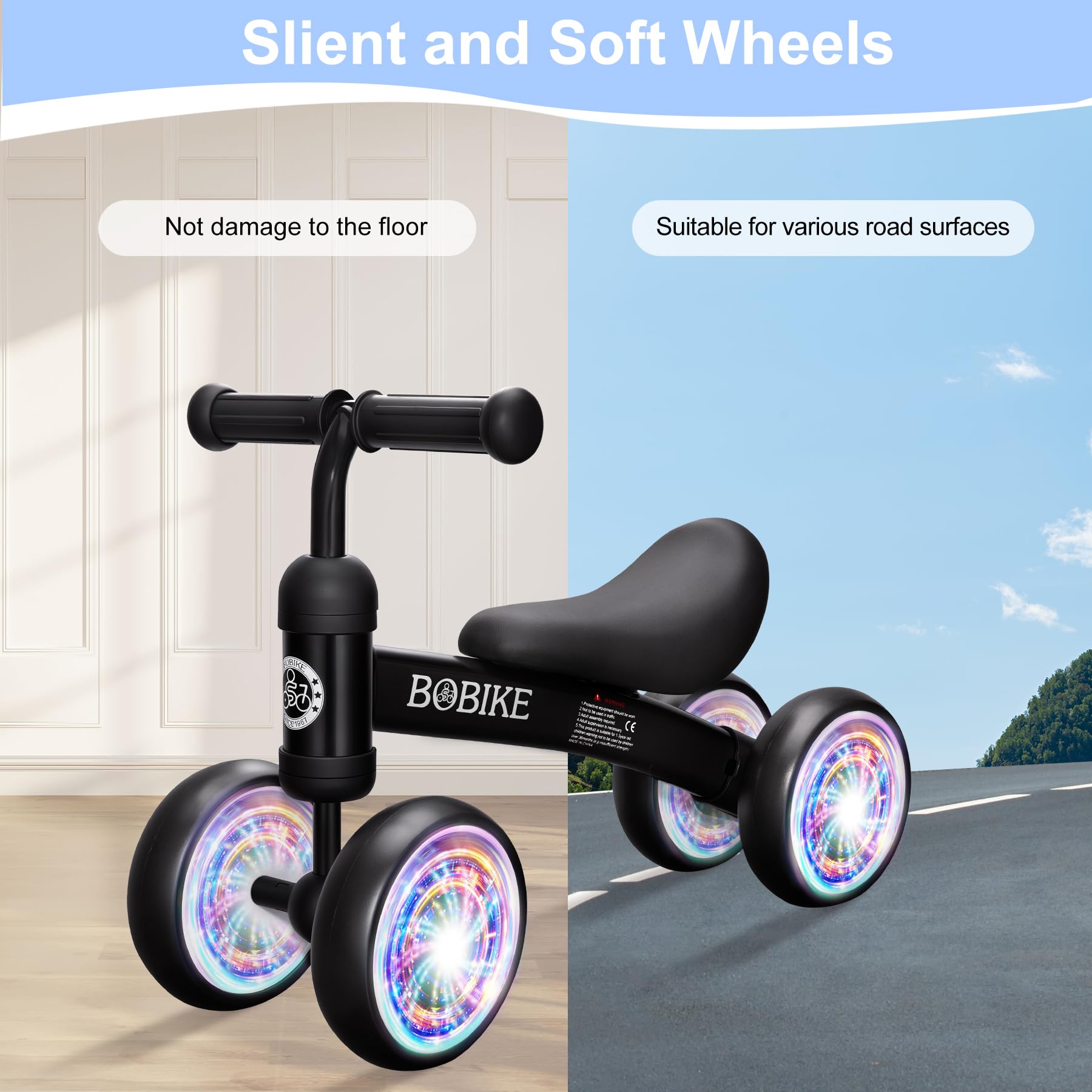 Bobike balance bike easy assembly helps quick, parent-friendly setup.