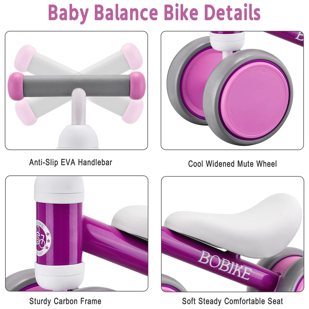 Bobike balance bike purple being assembled in minutes