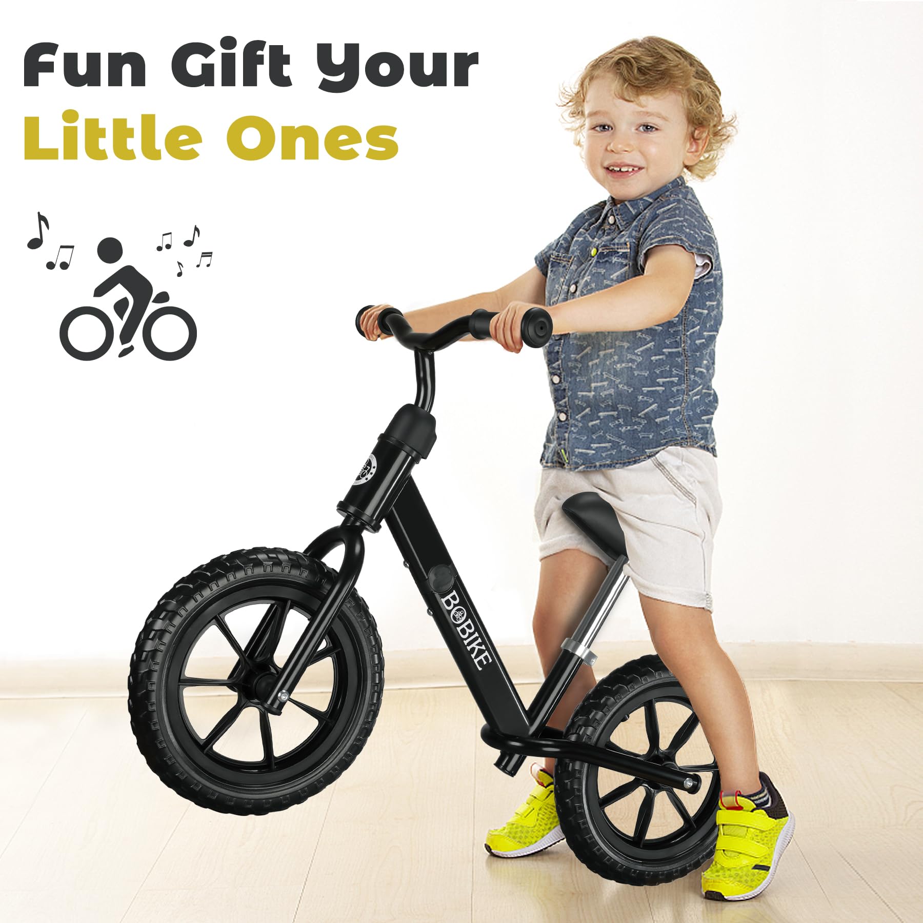 Bobike bike quick assembly in minutes; tool-free setup for easy use.