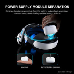 BOBOVR B100 temperature sensors ensure safe operation during long sessions