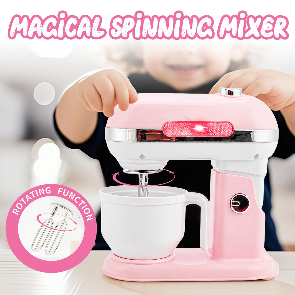 BOBUEXER play kitchen toaster popping with cheerful lights.