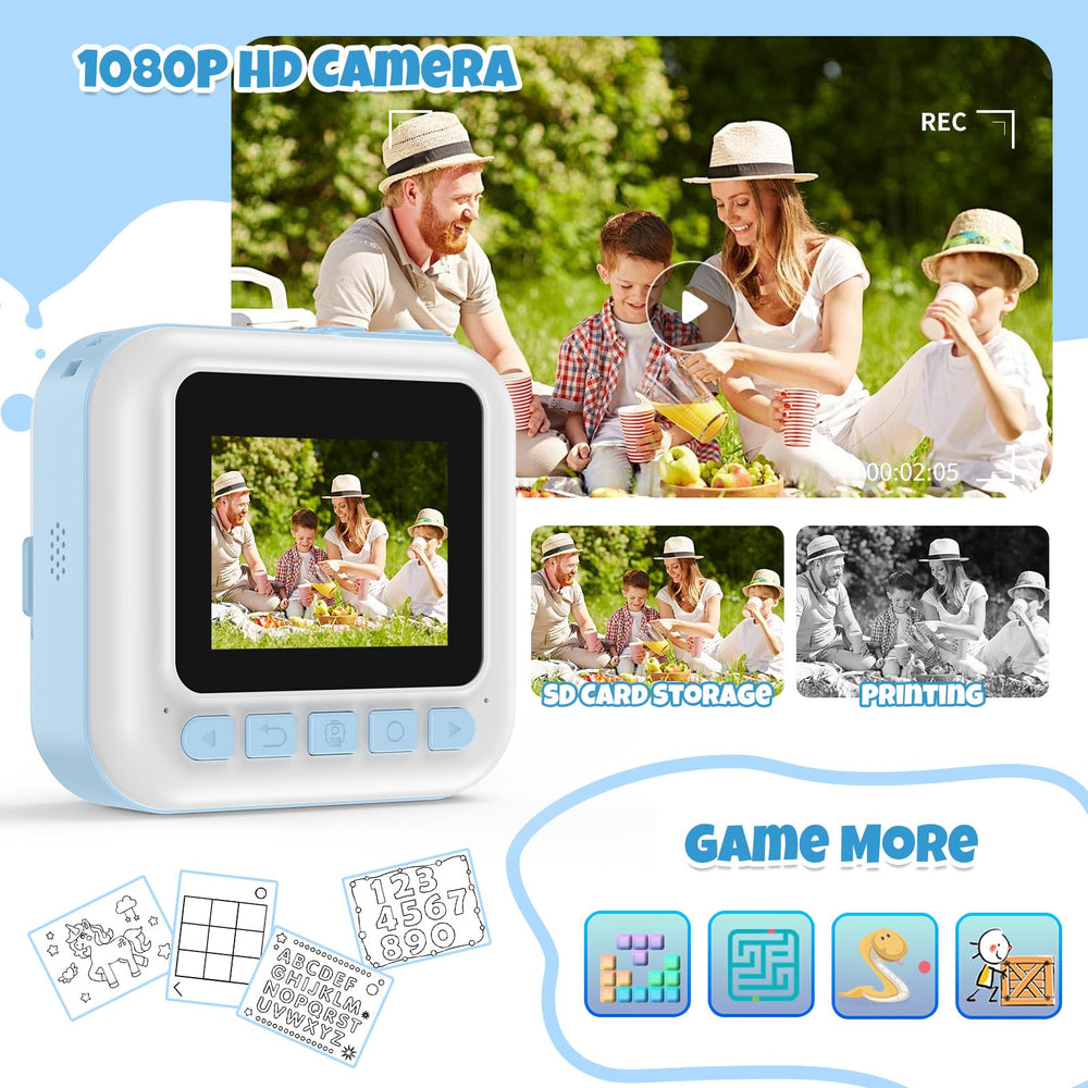 BOFIDAR 1080p video recording captures clear childhood moments.