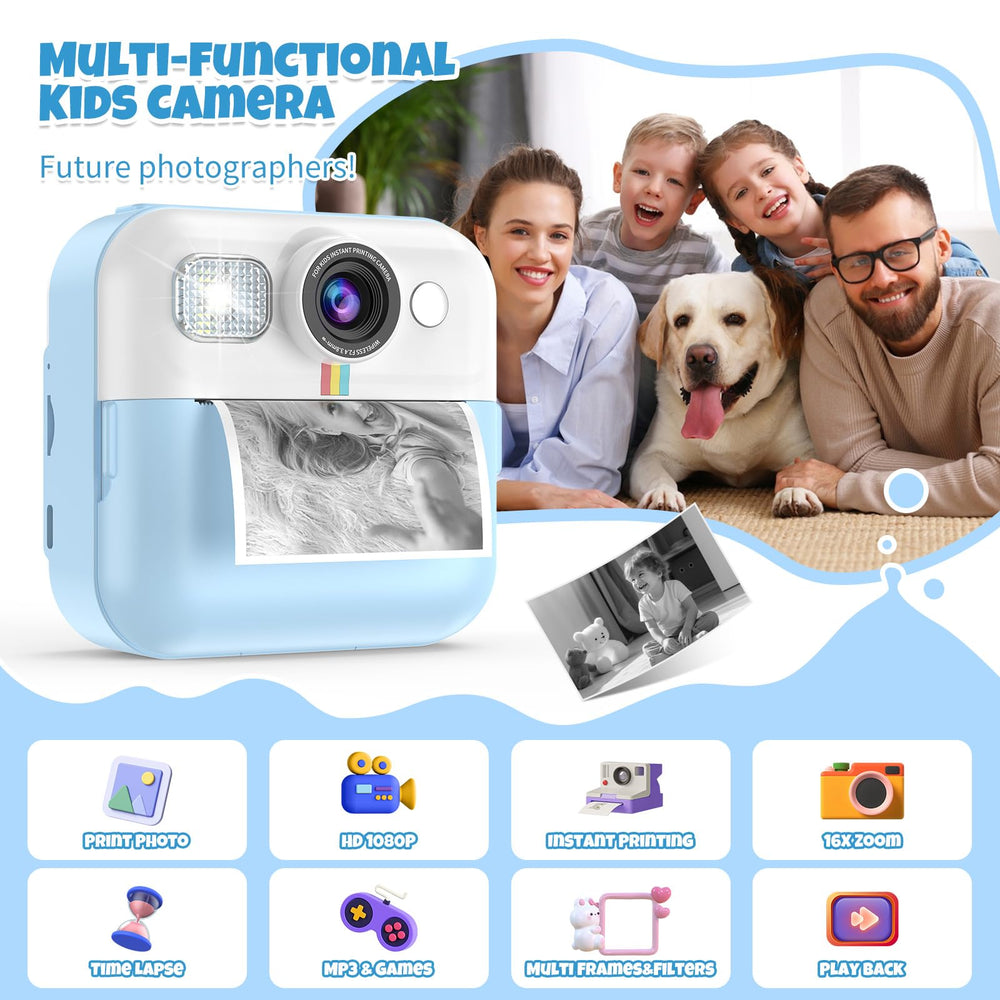 BOFIDAR inkless printing enables instant photo prints without ink or toner.