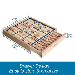 BOHS compact board fits small workspaces for desk‑side brain teasers.