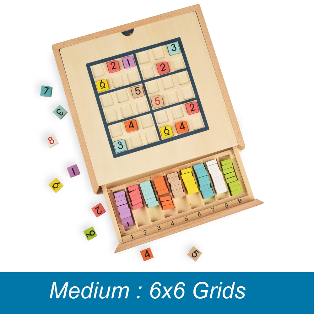 BOHS compact drawer storage keeps tiles organized and portable.