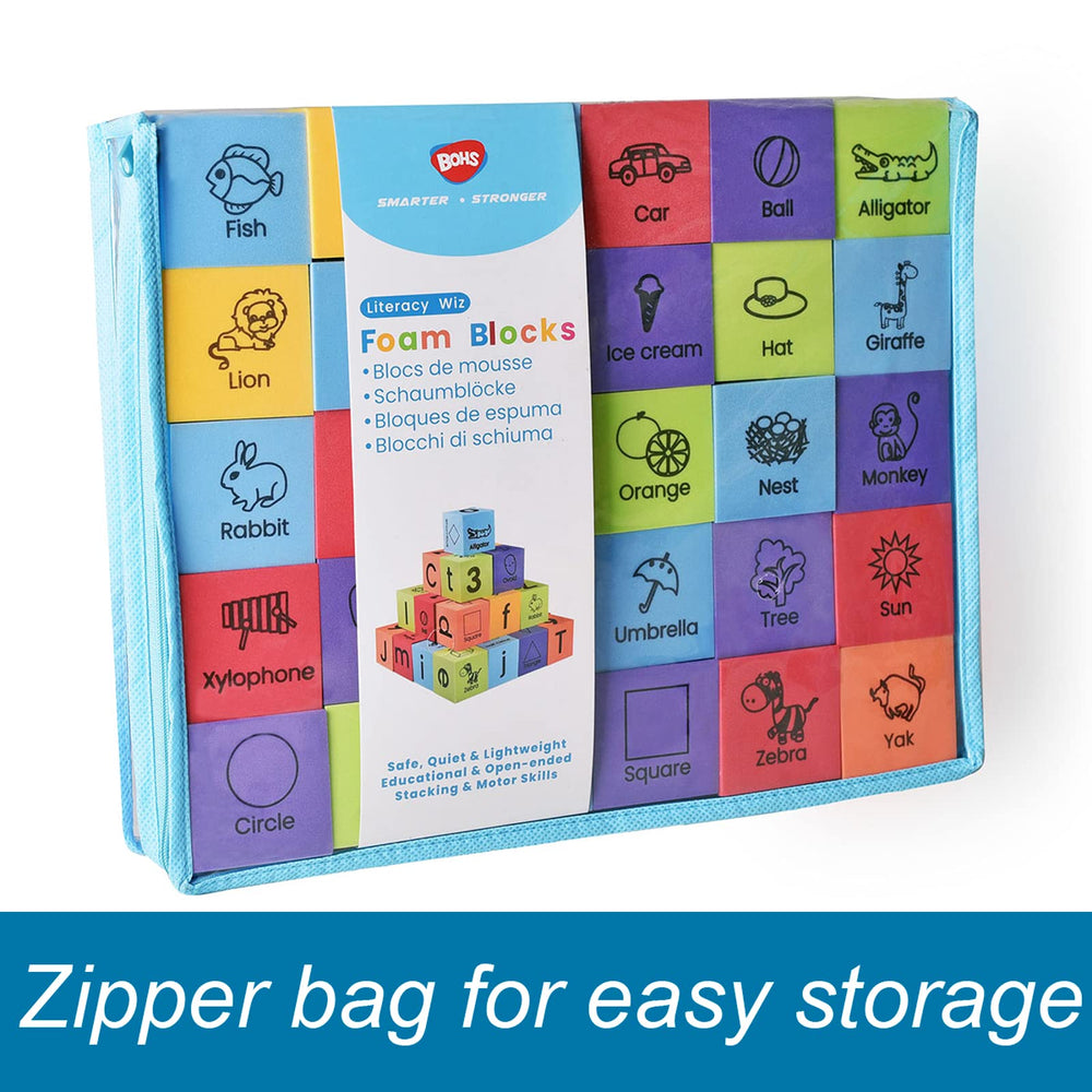 Gentle foam cushions accidental bumps, making playtime safer and more relaxed.