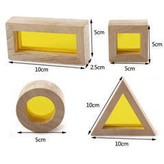 BOHS Rainbow Blocks measure 10x5x2.4 cm for easy handling.