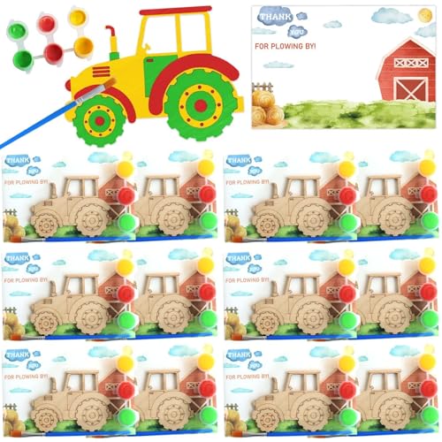 Boikoky magnets help transform painted tractors into fridge-worthy art