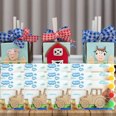 Boikoky eco-friendly thank-you card complements the crafty keepsake