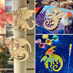 BOIKOKY painted magnets displayed on fridge – keepsakes proudly shown.
