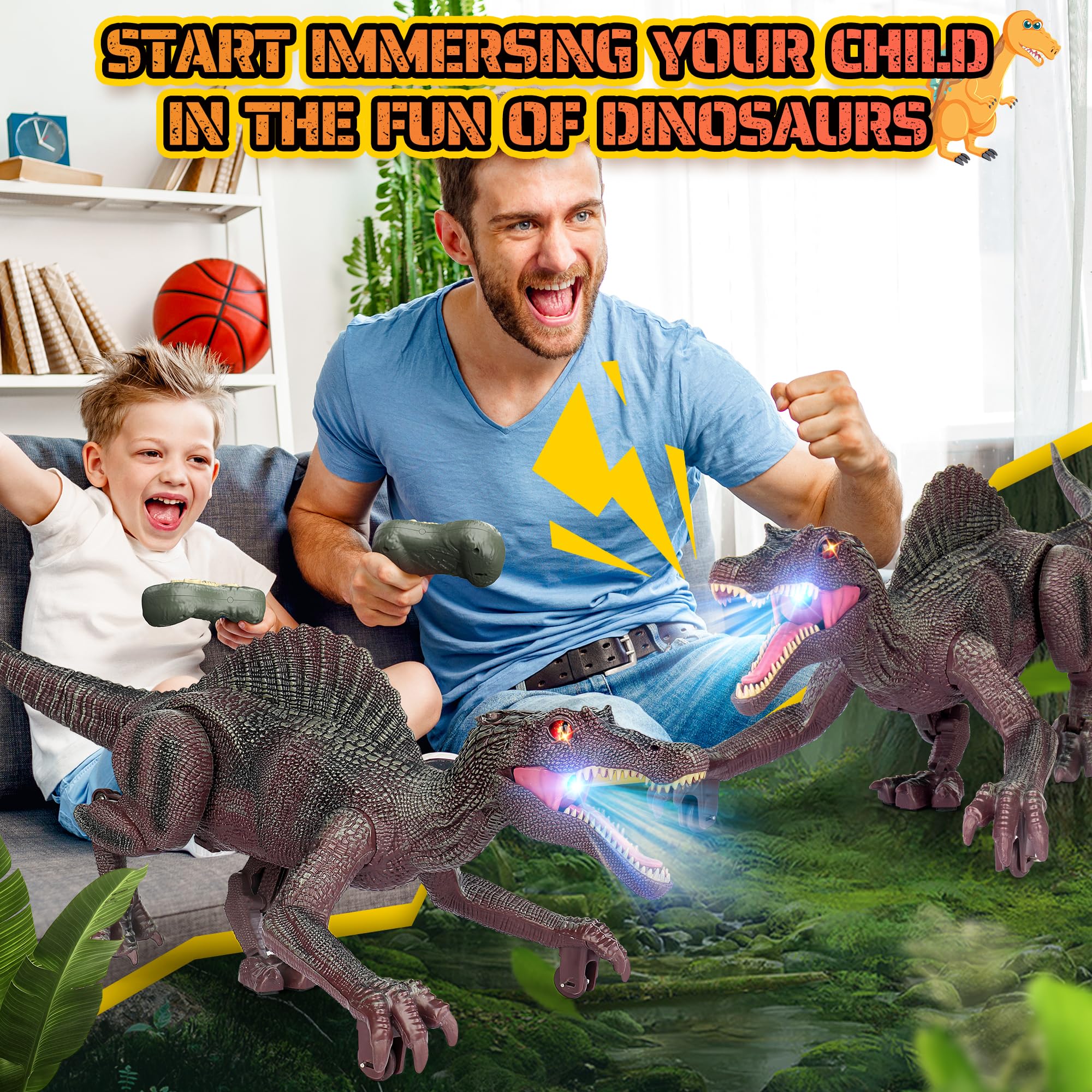 Bokigibi dinosaur toy inspires family play and adventures.
