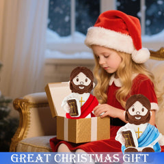 BOKUFLY Jesus plush doll 13-inch hug-size for easy cuddling