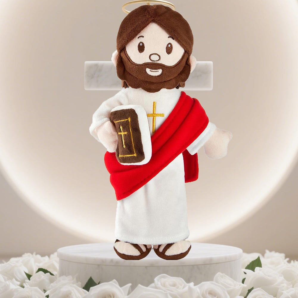 BOKUFLY Jesus plush care: fluff and groom for lasting softness