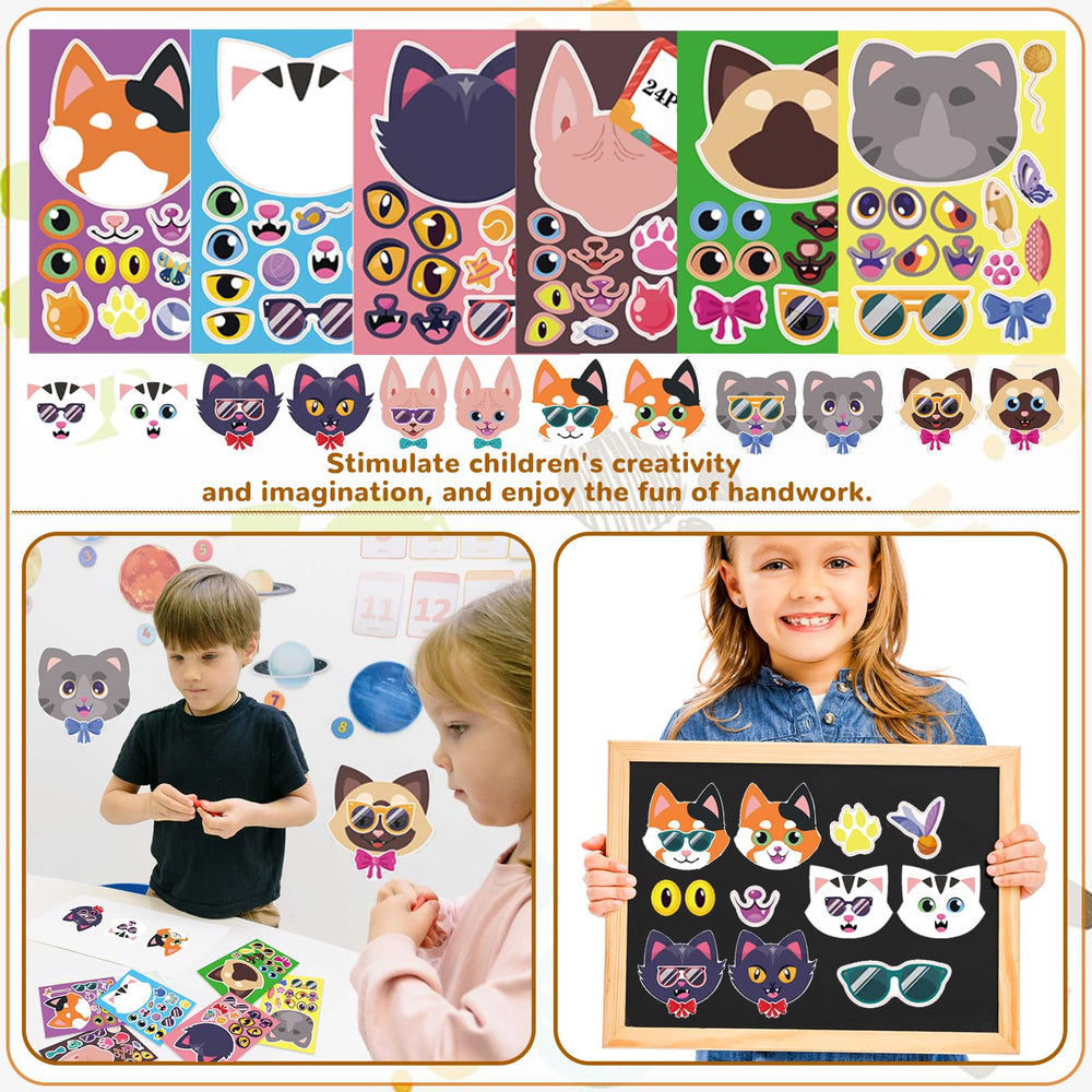 Bolake DIY face stickers invite kids to customize looks with creativity.