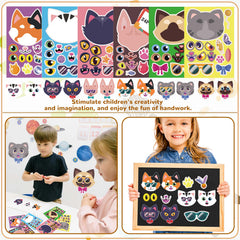 Bolake DIY face stickers invite kids to customize looks with creativity.