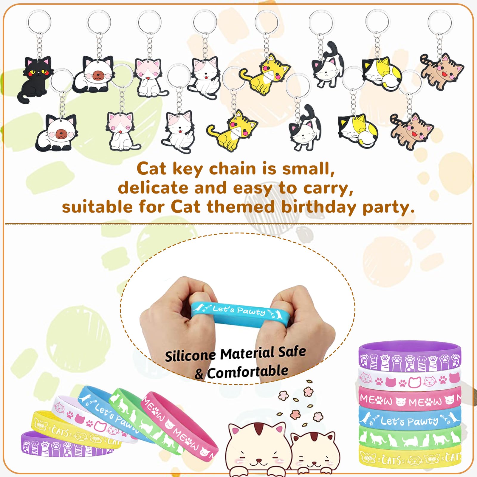 Bolake cat sticker sheets inspire crafts and personalized party decorations.