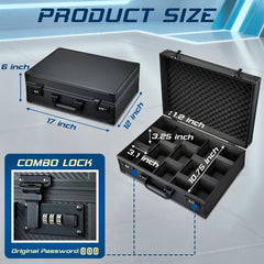 Boldblox interior with foam dividers showing organized storage for quick inventory.