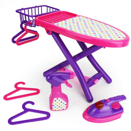 Boley pretend play laundry board foldable for quick storage after play