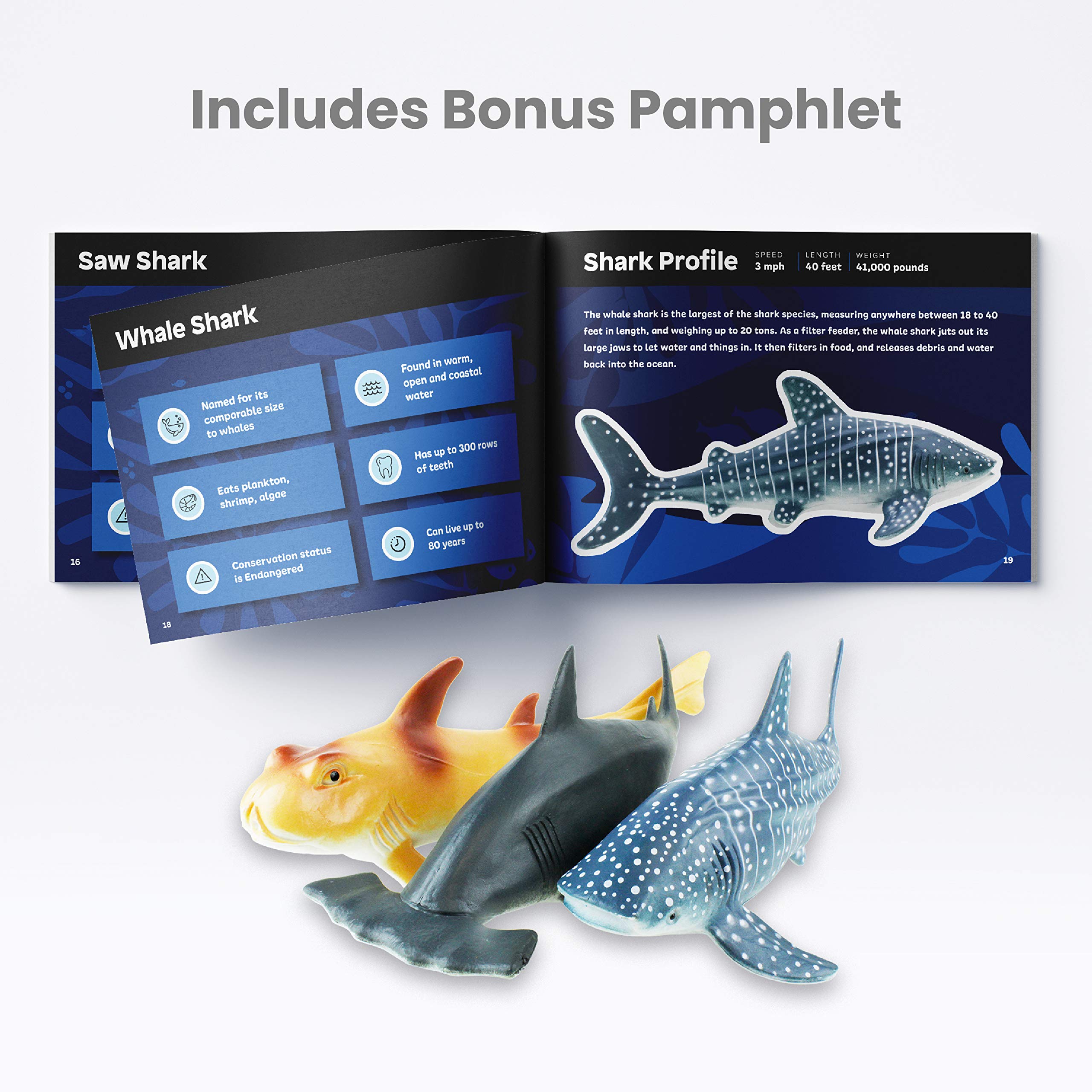 Boley shark toy hammerhead 10in aids name recognition and ocean exploration play.