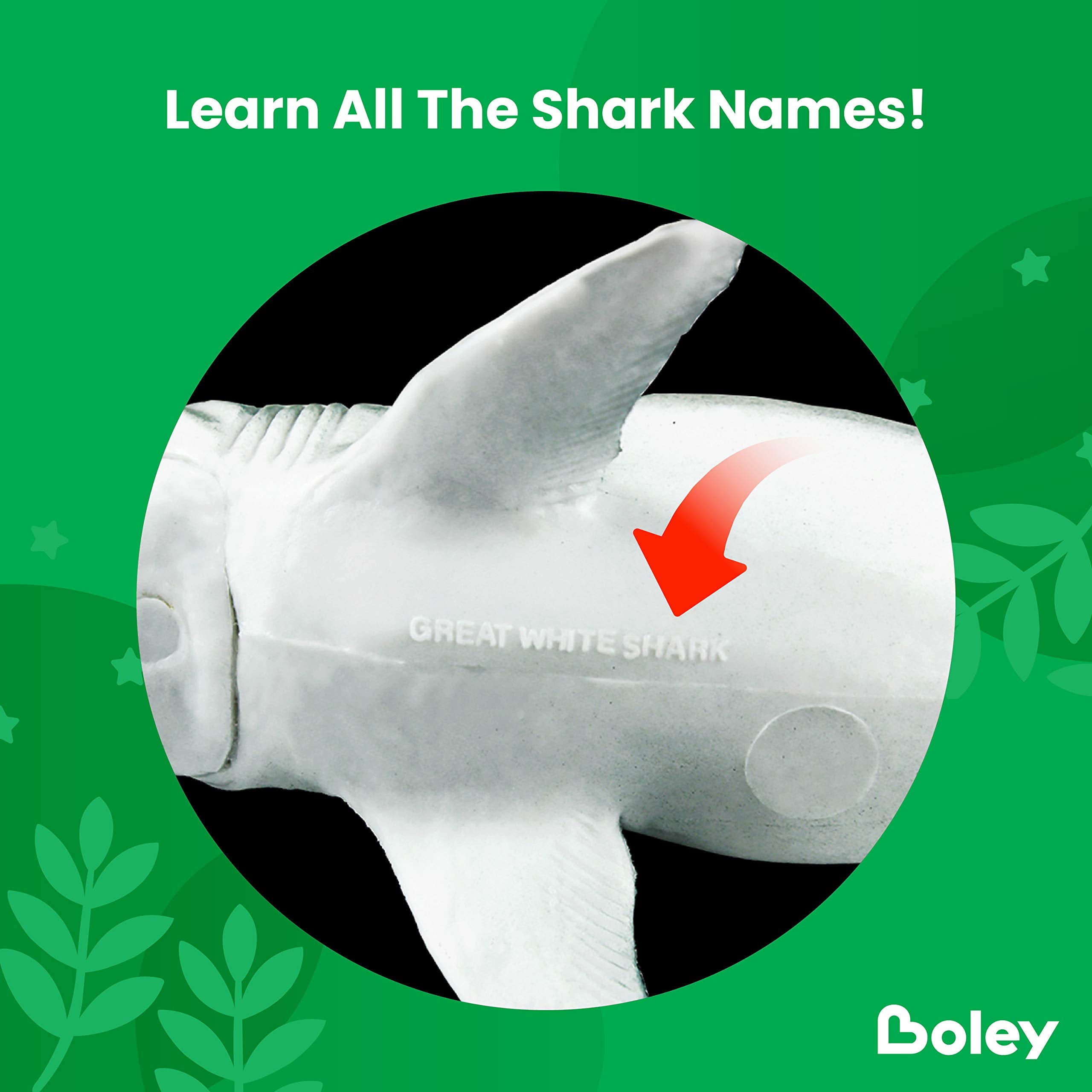 Boley shark toy whale shark 10in bright colors spark curiosity about marine life.