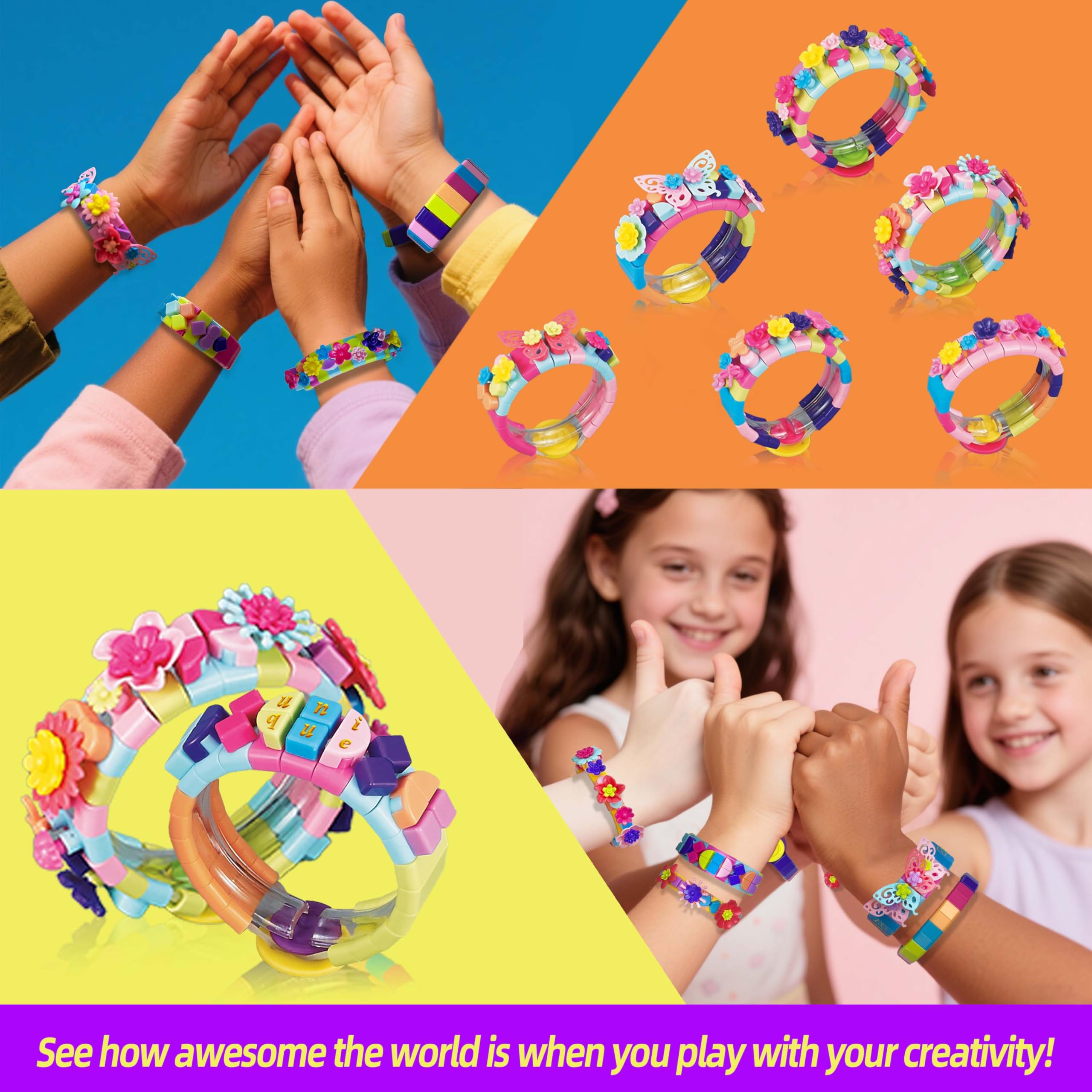 BOLVISEP connector beads help create versatile linking for bracelets.