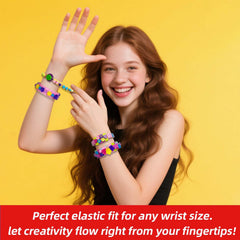 BOLVISEP flower beads variety adds decorative flair to DIY bracelets.