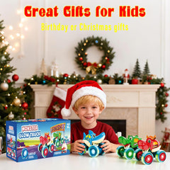 Bolzra gift-box monster truck set, ideal for birthdays