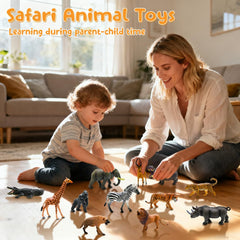 BOLZRA fence blocks help create a sturdy mini zoo layout