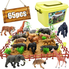 BOLZRA tiger figurine for safari play enhances imaginative storytelling
