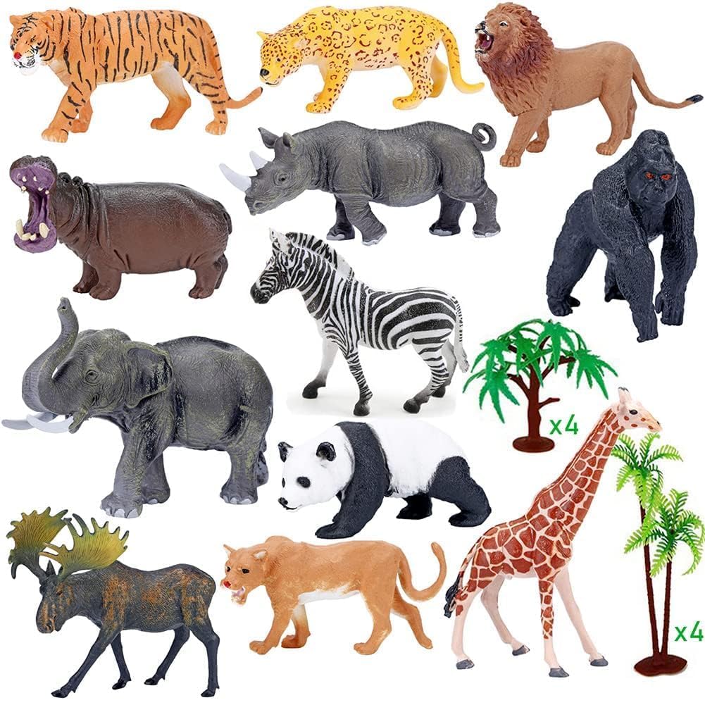 BOLZRA tiger figure adds bold detail to safari scenes.