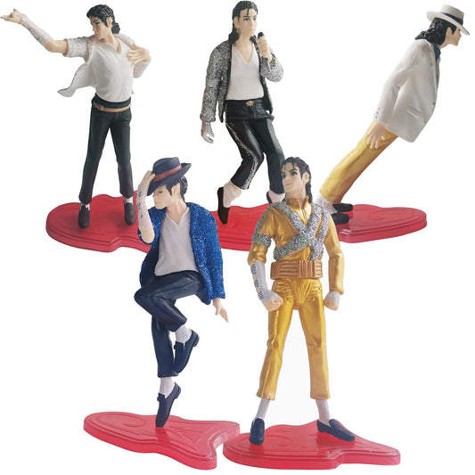 BOMJJOR Rock King figures group on display, ideal for shelf collections.