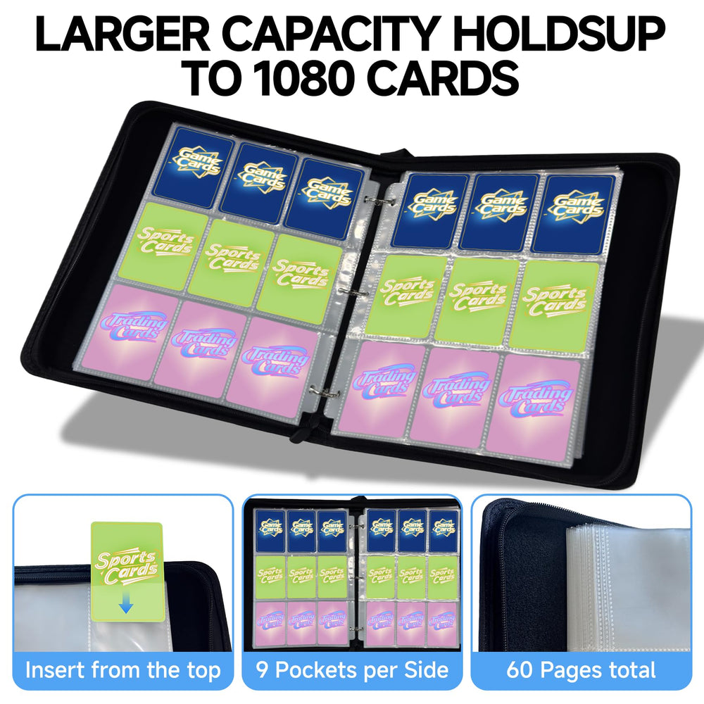 BOMOKS binder fits in backpacks for on-the-go organization