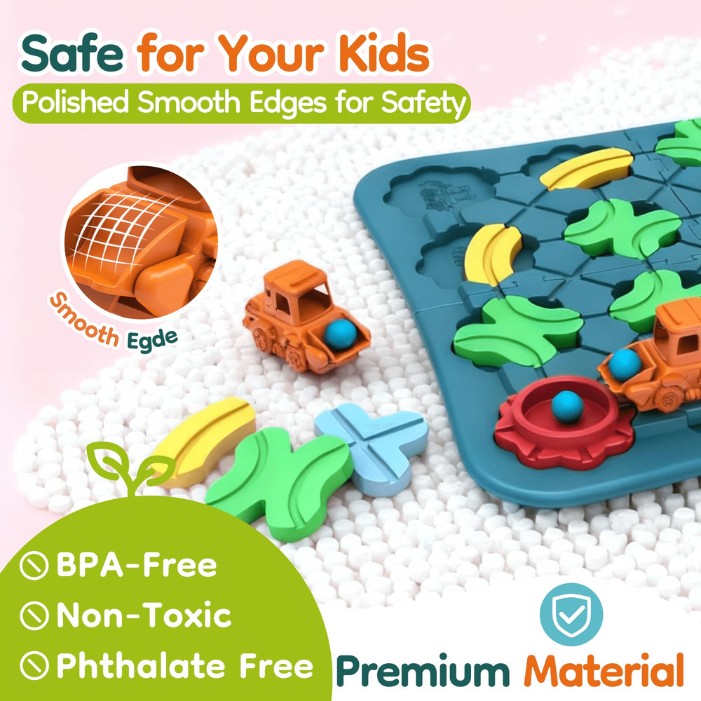 BONITOTO Road Builder BPA-free safe materials for kids