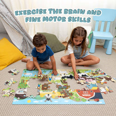 Bonnyco educational toy for boys and girls encourages collaborative play