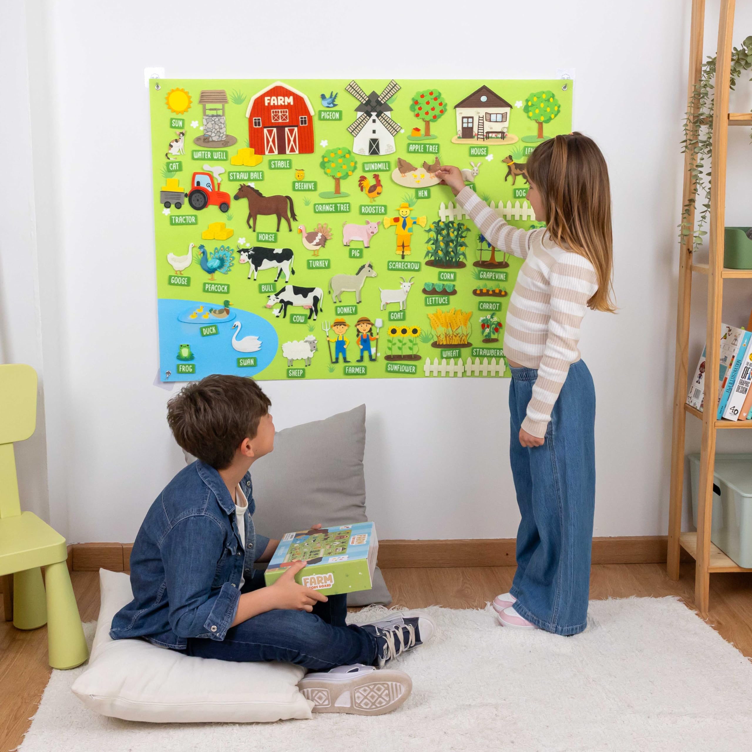 BONNYCO felt board gift idea suitable for ages 3 and up