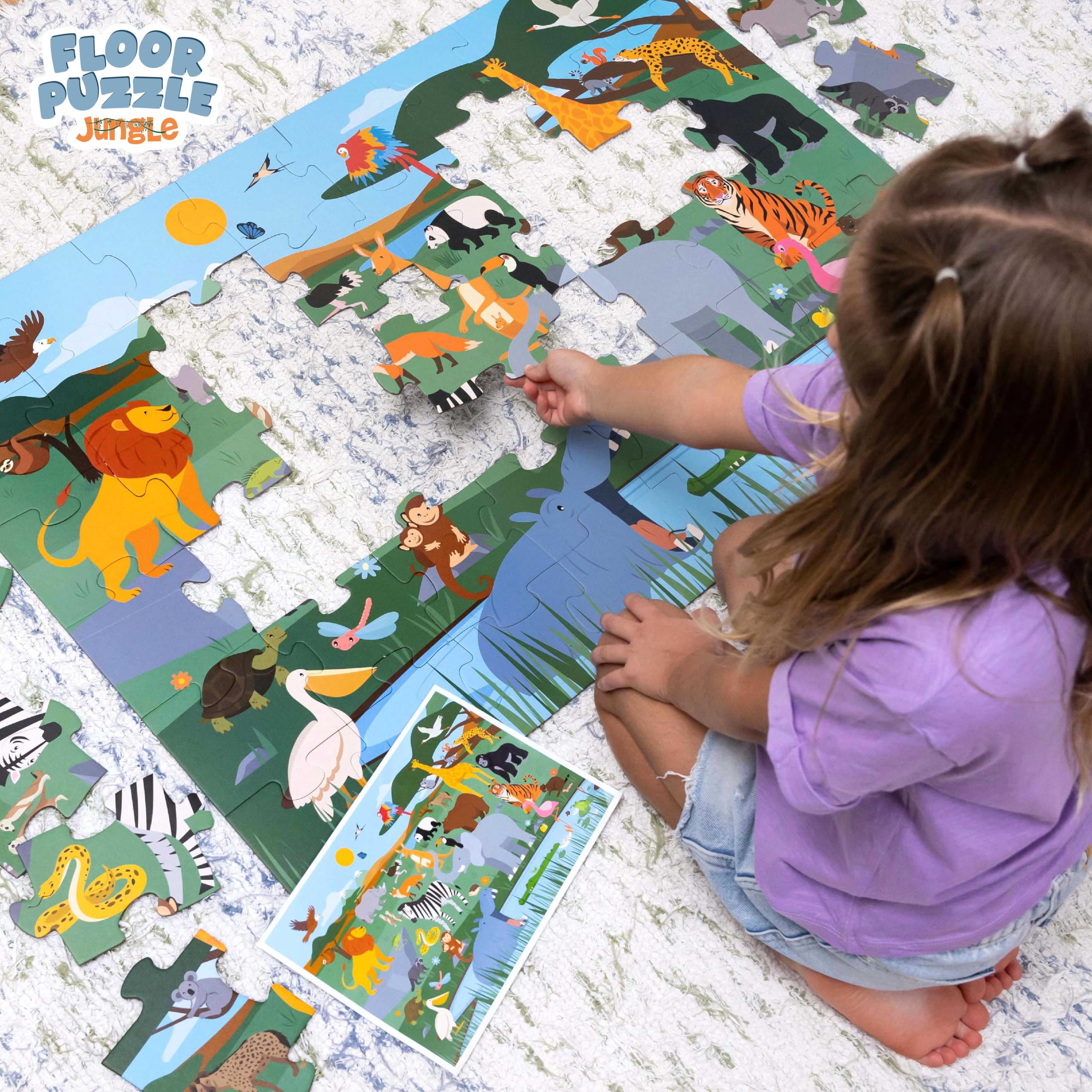 BONNYCO puzzle box with a handle enables easy transport and tidy storage