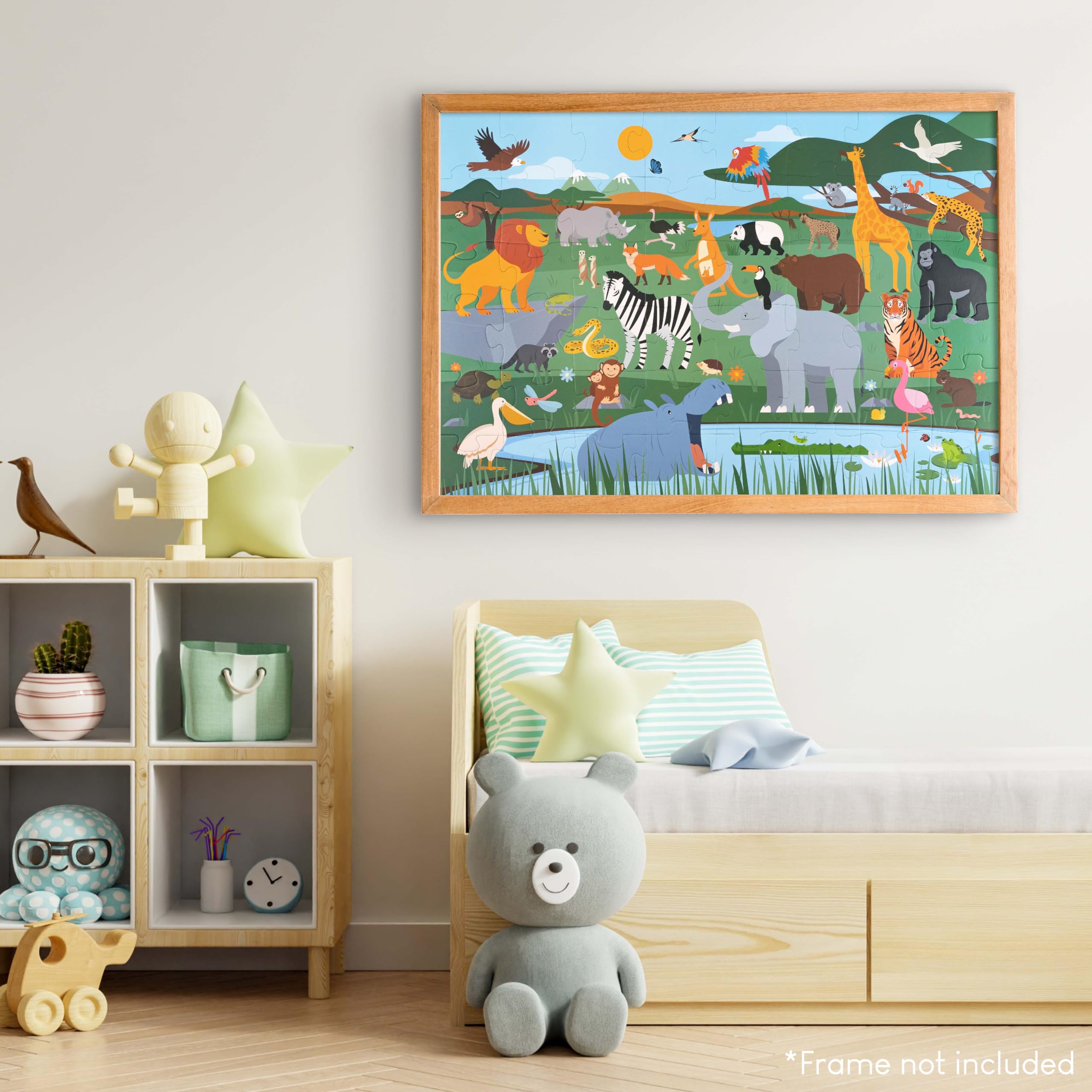 BONNYCO jungle landscape puzzle inspires storytelling and immersive play