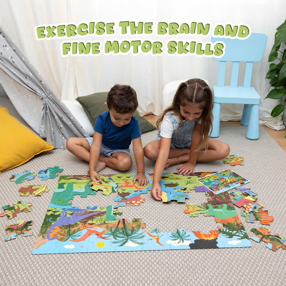 BONNYCO puzzle box has a convenient handle for transport and storage