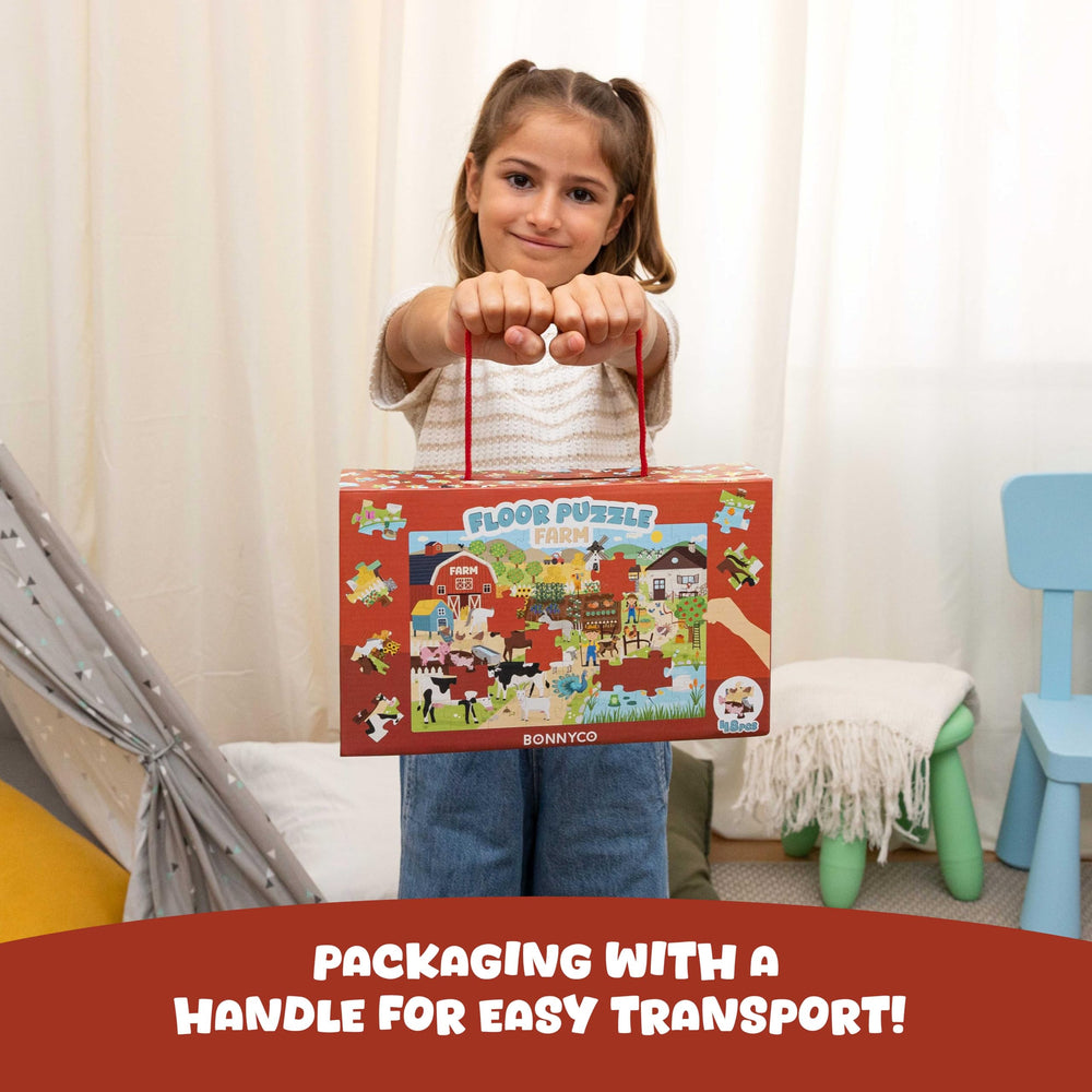 Bonnyco puzzle handle for transport makes moving easy