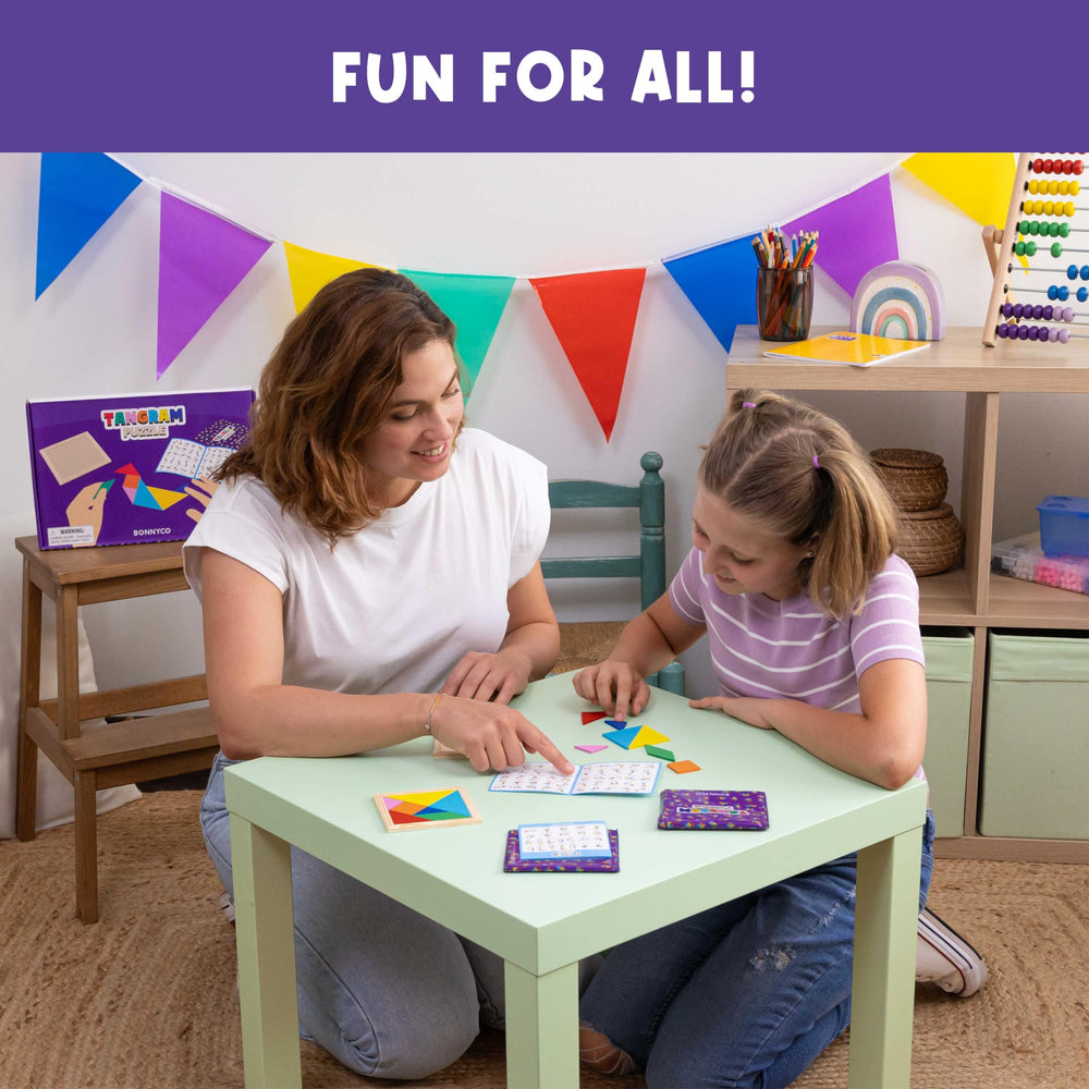 BONNYCO Travel-friendly tangram for on-the-go fun