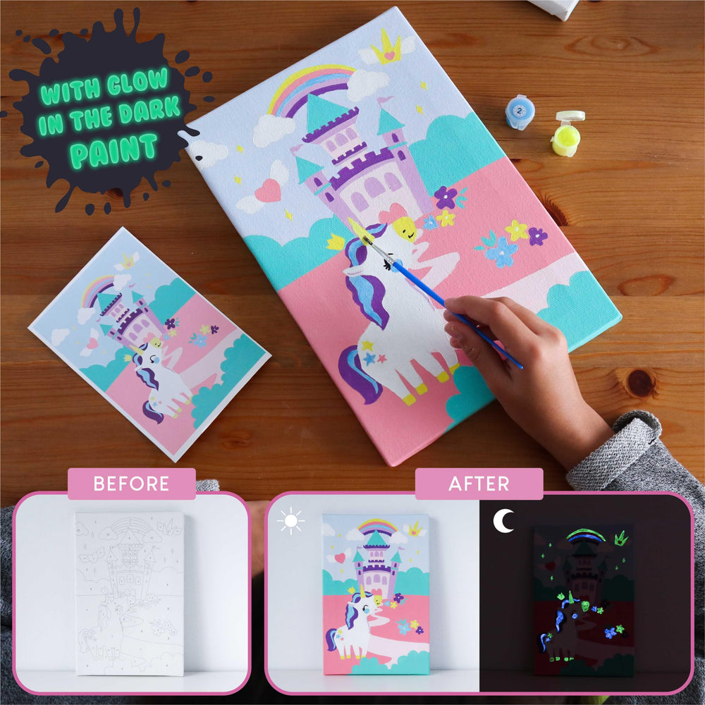BONNYCO brushes included for precise, kid-friendly painting