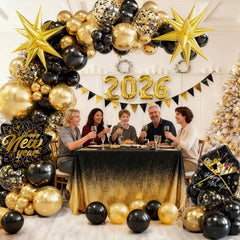 Bonropin 2026 numeral foil balloon anchors the year theme