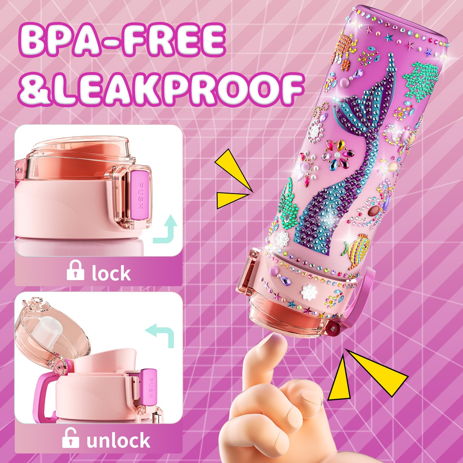 BOOH BPA-free kids bottle ensures safe, worry-free hydration