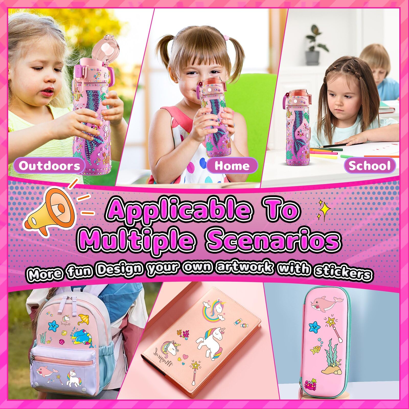 BOOH gift packaging for girls, ready for gifting