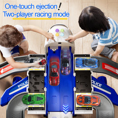 BoomCaCa Dual Play Modes: switch between airplane and race track for varied play.
