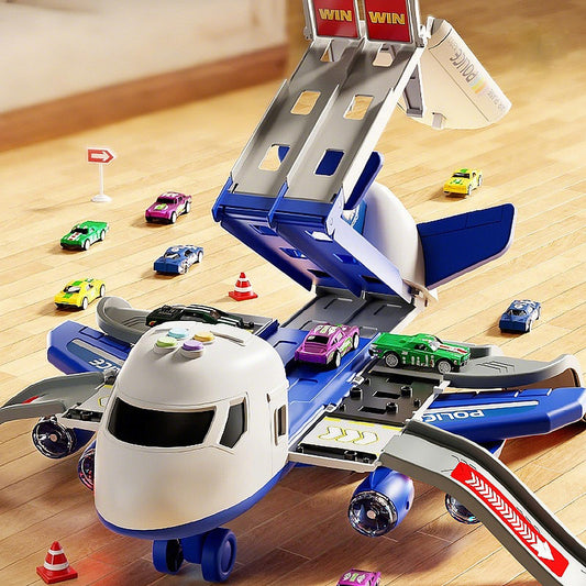 BoomCaCa Foldable 4-Layer Track: compact storage after imaginative play.