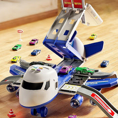 BoomCaCa Foldable 4-Layer Track: compact storage after imaginative play.