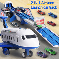 BoomCaCa Six Mini Cars Set: durable alloy cars for racing fun.