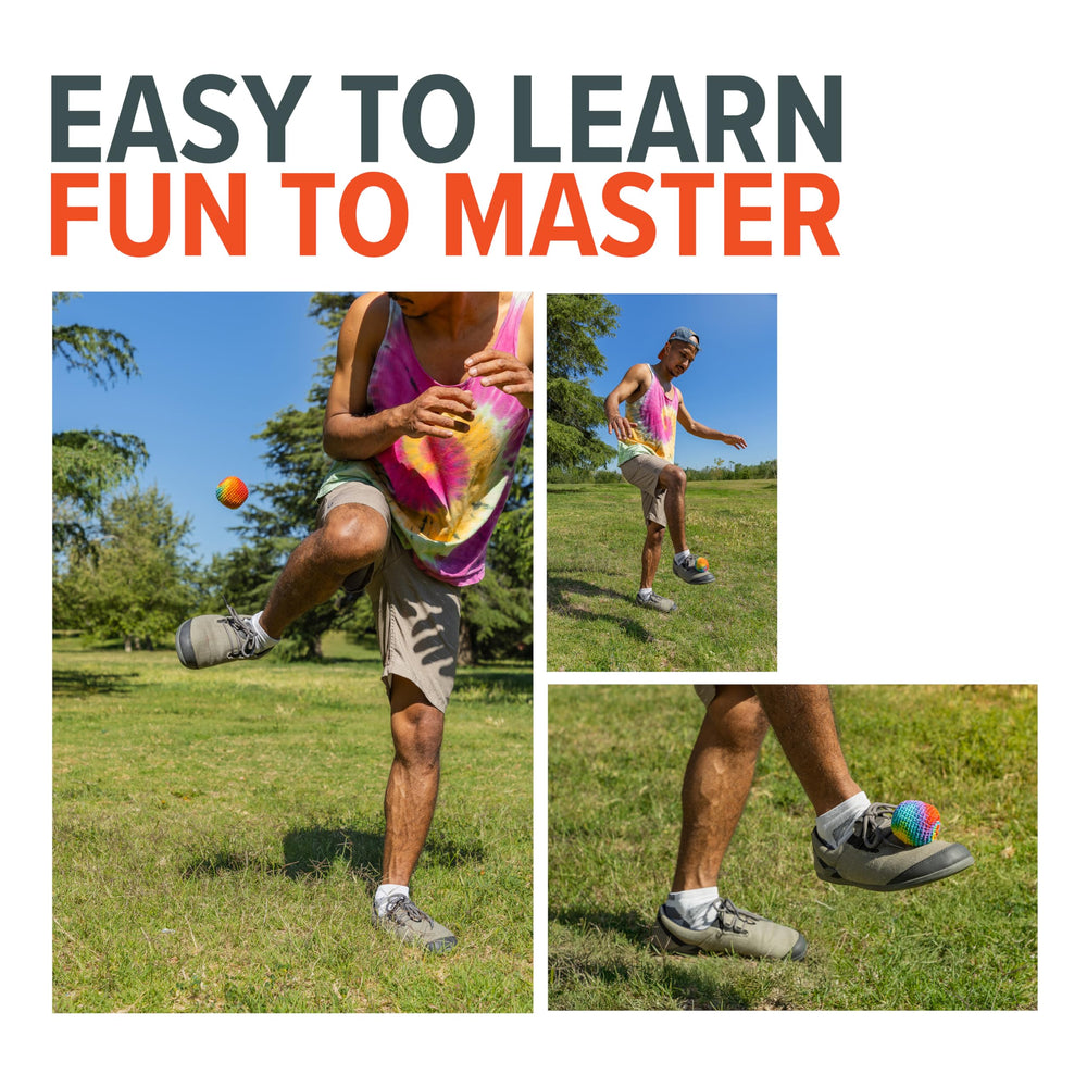 BOONI outdoor footbag ready for juggling and freestyle tricks in parks
