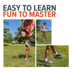 BOONI outdoor footbag ready for juggling and freestyle tricks in parks
